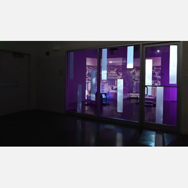 <em>Untitled (Veil)</em></br> "Untitled (Veil)" Installation Documentation